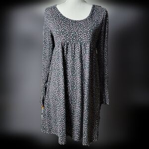 Bongo Dress Small Flower Print 90s Look Large